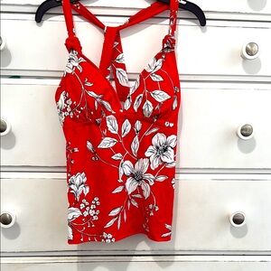 NWT Apt 9 Tankini Swim Top. Sz S